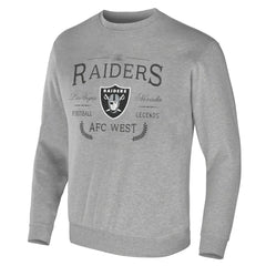 Las Vegas Raiders NFL x Darius Rucker Collection Pullover Sweatshirt - Heather Gray Pullover