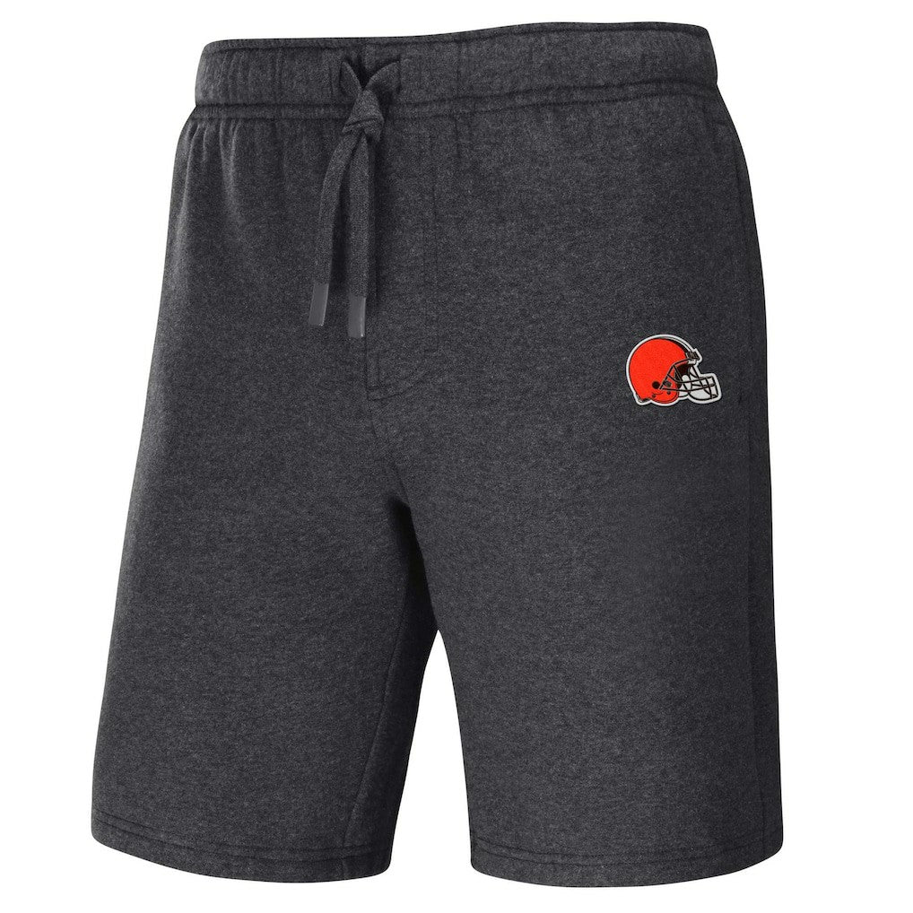 Cleveland Browns NFL x Darius Rucker Collection Logo Shorts - Heather Charcoal Shorts