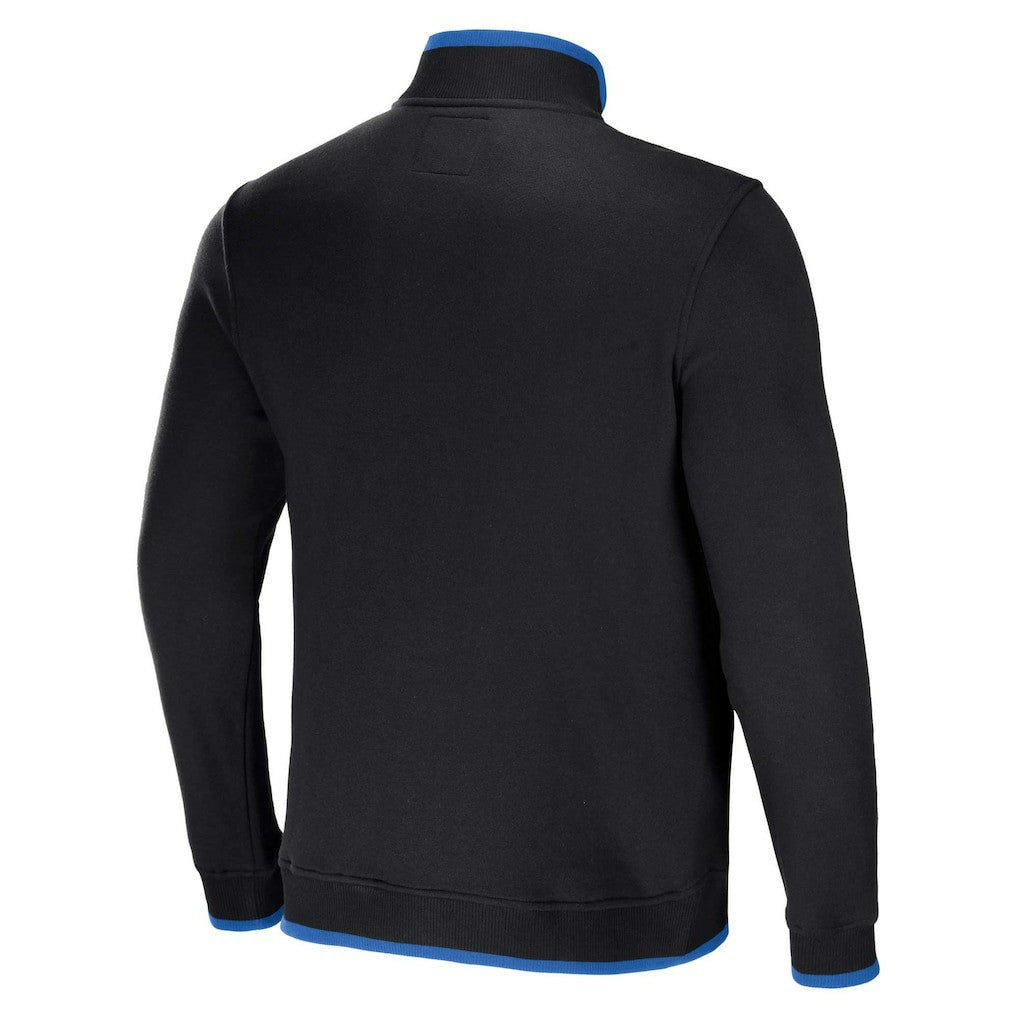 Los Angeles Chargers NFL x Darius Rucker Collection Logo Quarter-Zip Top - Black Tops