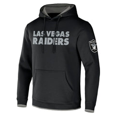Las Vegas Raiders NFL x Darius Rucker Collection Pullover Hoodie - Black Hoodies