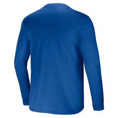 Indianapolis Colts NFL x Darius Rucker Collection Team Long Sleeve Pocket T-Shirt - Blue T-shirts