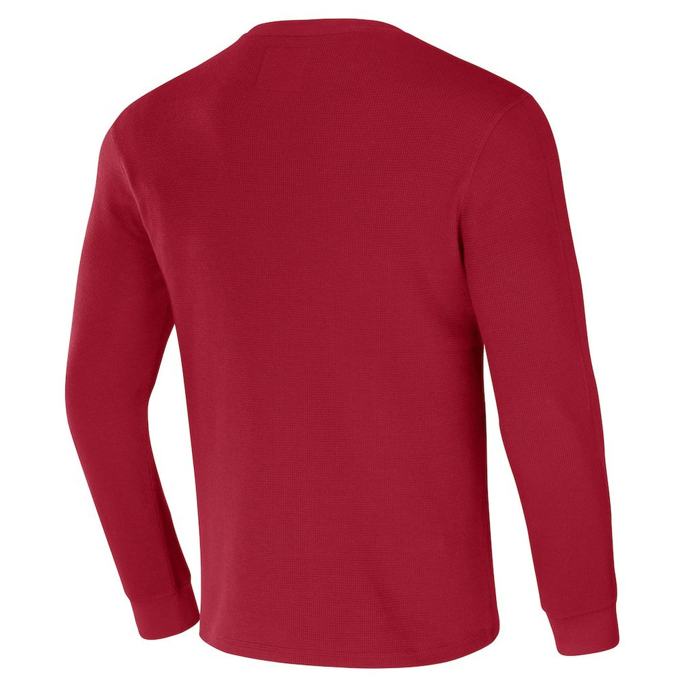 Arizona Cardinals NFL x Darius Rucker Collection Long Sleeve Thermal T-Shirt - Cardinal T-shirts