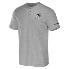Dallas Cowboys NFL x Darius Rucker Collection Henley T-Shirt - Heather Gray T-shirts