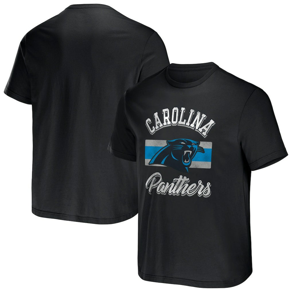 Carolina Panthers NFL x Darius Rucker Collection T-Shirt - Black T-shirts
