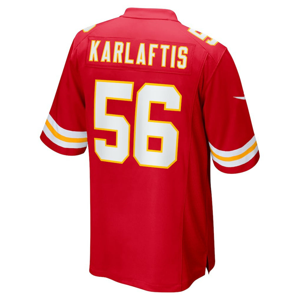 George Karlaftis Kansas City Chiefs Player Game Jersey - Red Jerseys