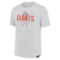 San Francisco Giants Nike City Connect Velocity Practice Performance T-Shirt - Gray T-shirts
