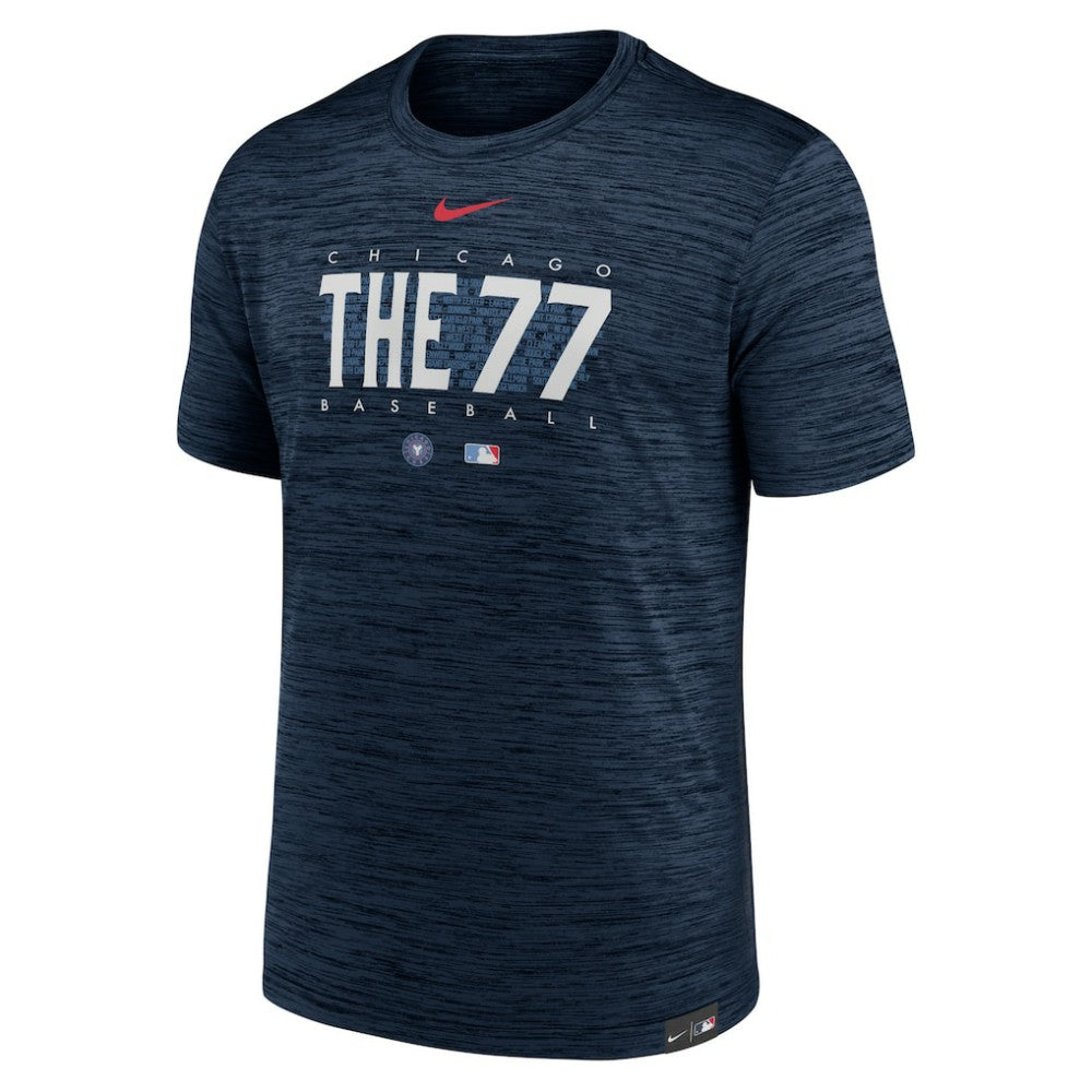 Chicago Cubs Nike City Connect Velocity Practice Performance T-Shirt - Navy T-shirts