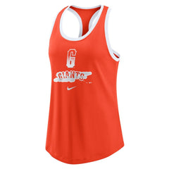 San Francisco Giants Nike Women's City Connect Tri-Blend Tank Top - Orange Tanks