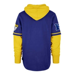 Los Angeles Rams '47 Shortstop Pullover Hoodie - Royal Hoodies
