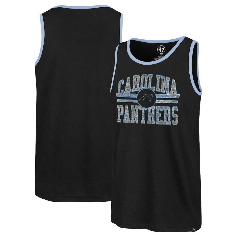 Carolina Panthers '47 Winger Franklin Tank Top - Black Tops