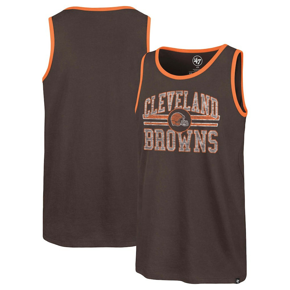 Cleveland Browns '47 Winger Franklin Tank Top - Brown Tops