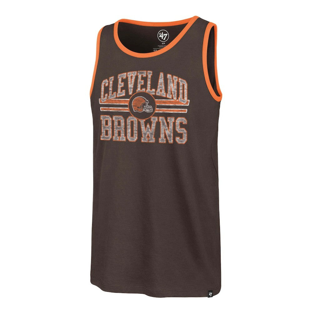 Cleveland Browns '47 Winger Franklin Tank Top - Brown Tops
