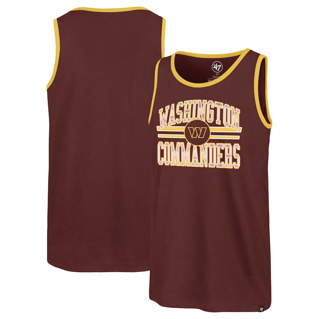 Washington Commanders '47 Winger Franklin Tank Top - Burgundy Tops
