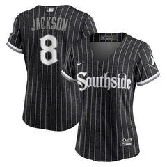 Bo Jackson Chicago White Sox Nike Women's City Connect Replica Player Jersey - Black Jerseys