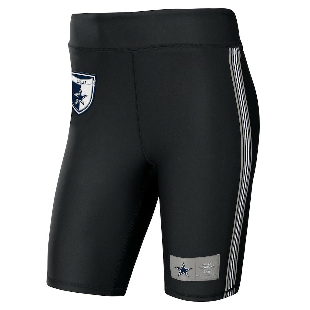 Dallas Cowboys WEAR by Erin Andrews Women's Biker Shorts - Black Shorts