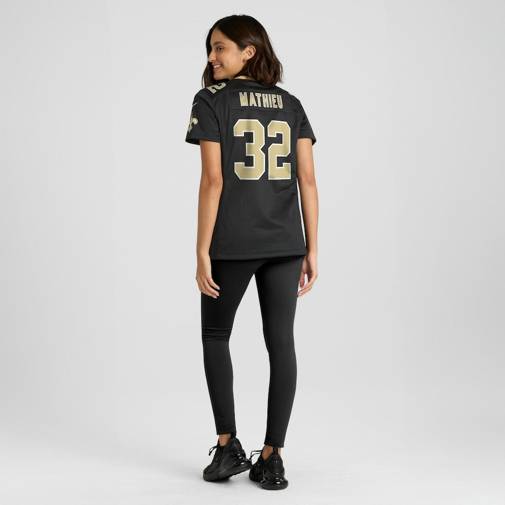 Tyrann Mathieu New Orleans Saints Women's Player Jersey - Black Jerseys