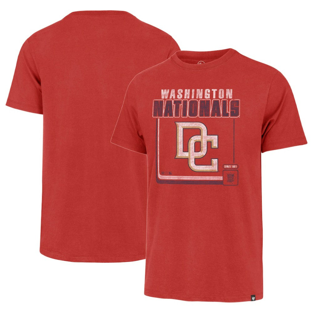 Washington Nationals '47 Cooperstown Collection Borderline Franklin T-Shirt - Red T-shirts