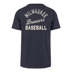 Milwaukee Brewers '47 Turn Back Franklin T-Shirt - Navy T-shirts