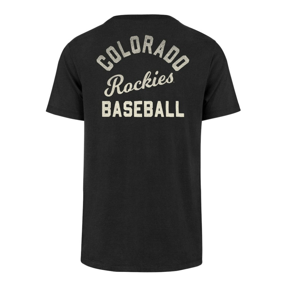 Colorado Rockies '47 Turn Back Franklin T-Shirt - Black T-shirts