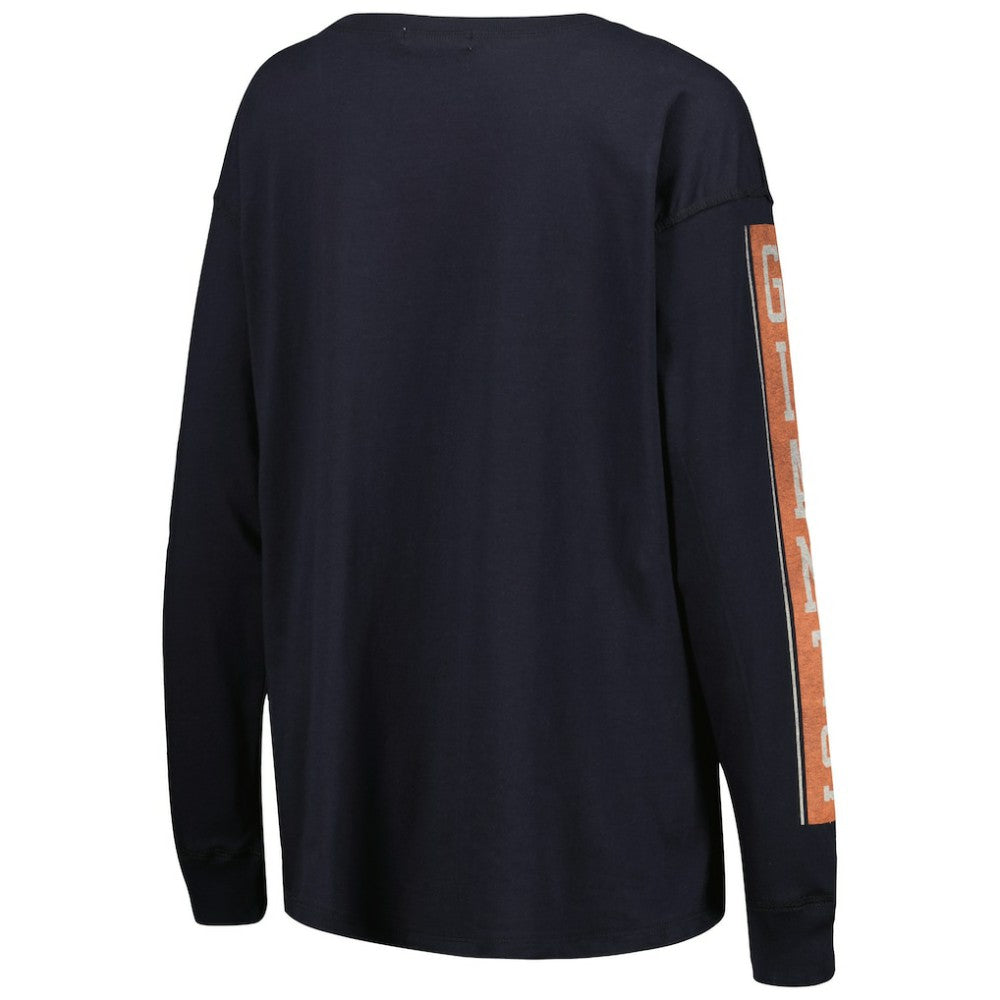 San Francisco Giants '47 Women's Statement Long Sleeve T-Shirt - Black T-shirts