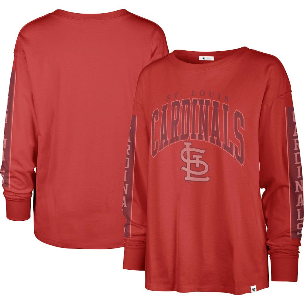 St. Louis Cardinals '47 Women's Statement Long Sleeve T-Shirt - Red T-shirts