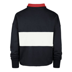 St. Louis Cardinals '47 Women's Remi Quarter-Zip Cropped Top - Navy Tops