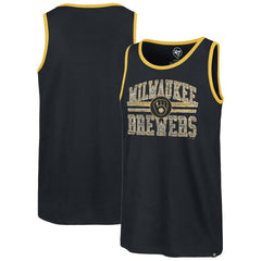 Milwaukee Brewers '47 Winger Franklin Tank Top - Navy Tanks