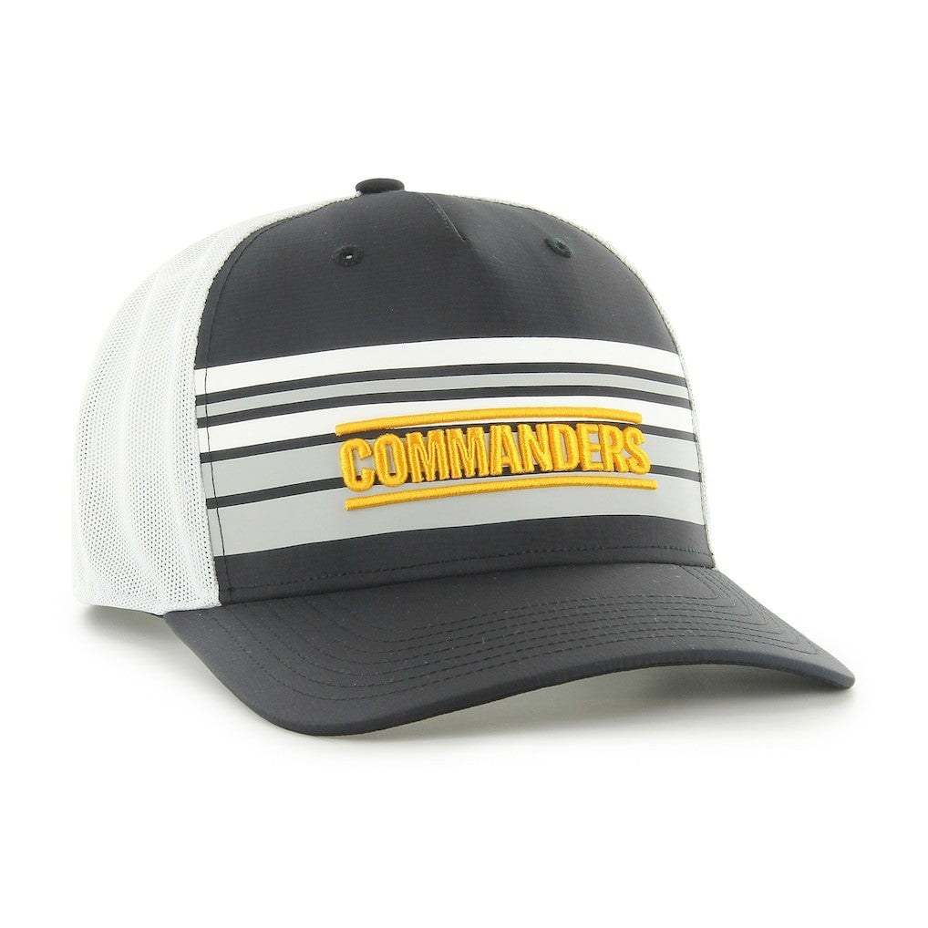 Washington Commanders '47 Altitude MVP Trucker Snapback Hat - Black/White Hats