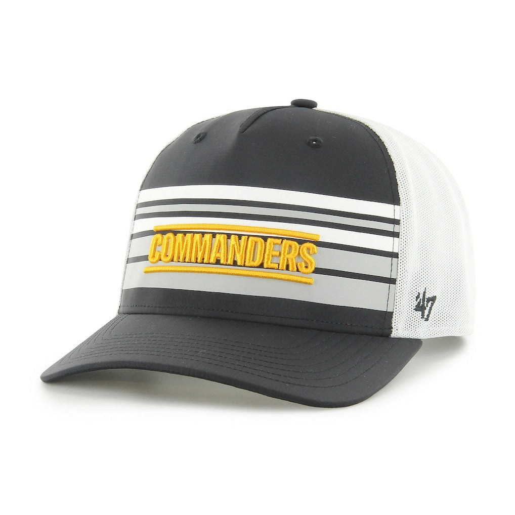 Washington Commanders '47 Altitude MVP Trucker Snapback Hat - Black/White Hats