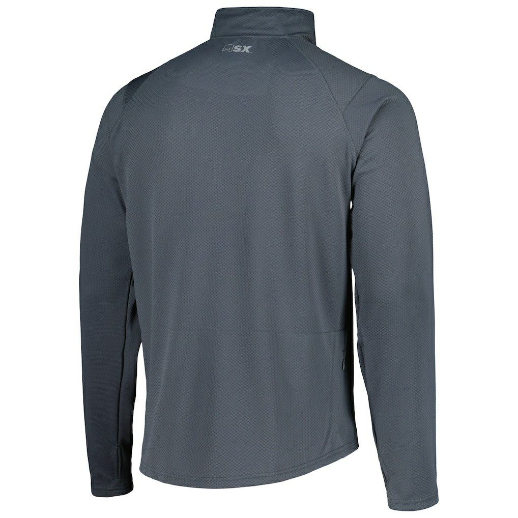 Indianapolis Colts MSX by Michael Strahan Half-Zip Pullover - Charcoal Pullover