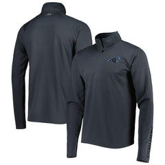 Carolina Panthers MSX by Michael Strahan Half-Zip Pullover - Charcoal Pullover