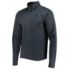 Carolina Panthers MSX by Michael Strahan Half-Zip Pullover - Charcoal Pullover
