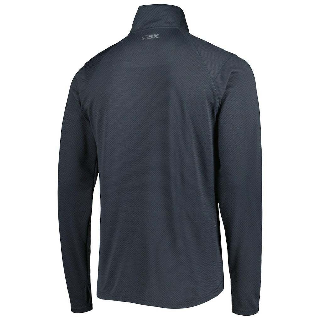 Atlanta Falcons MSX by Michael Strahan Half-Zip Pullover - Charcoal Pullover