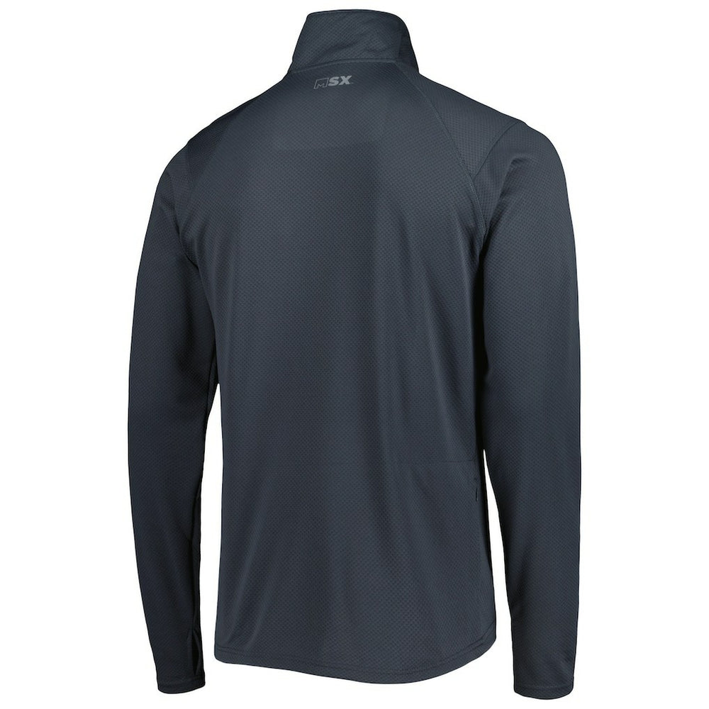 Atlanta Falcons MSX by Michael Strahan Half-Zip Pullover - Charcoal Pullover