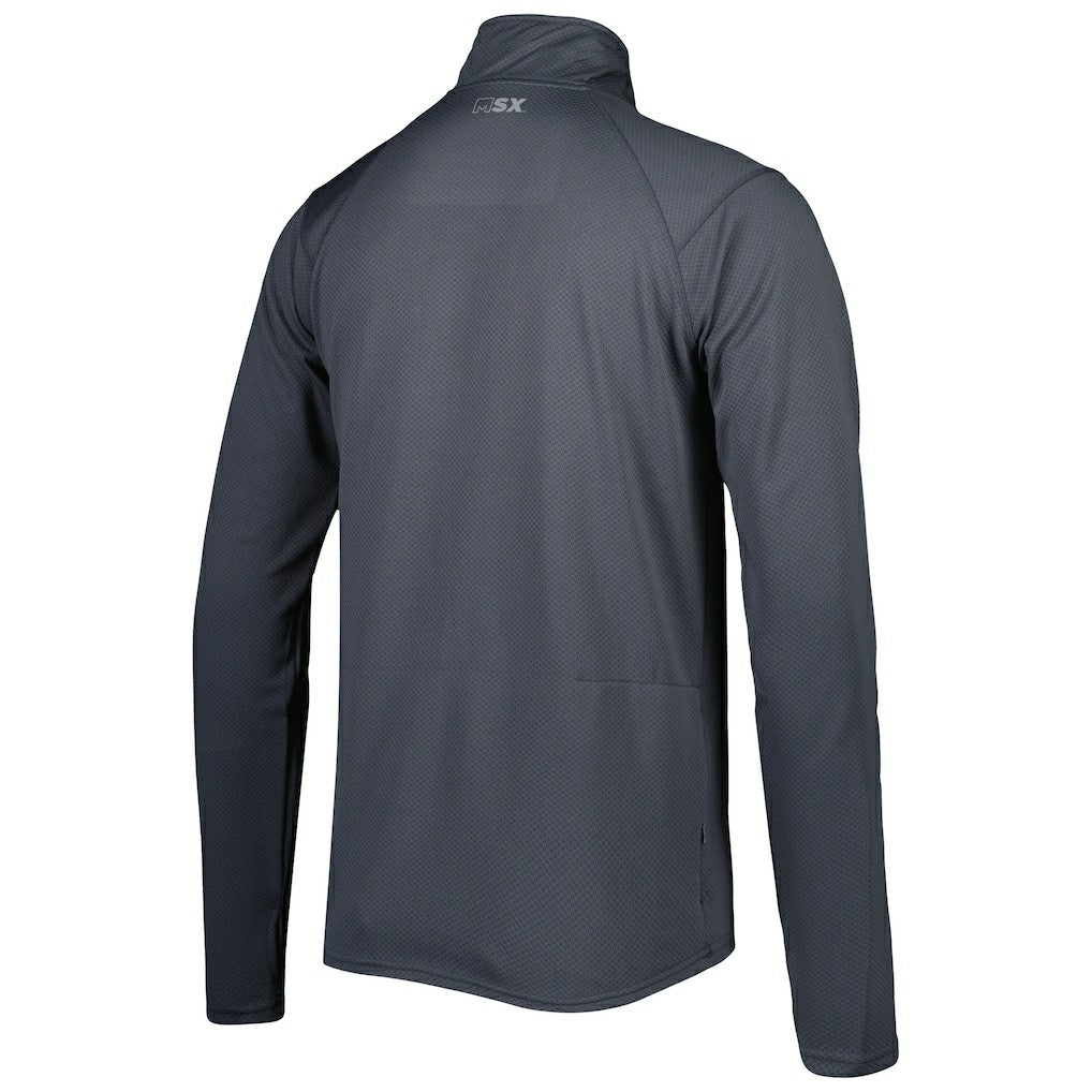 Baltimore Ravens MSX by Michael Strahan Half-Zip Pullover - Charcoal Pullover