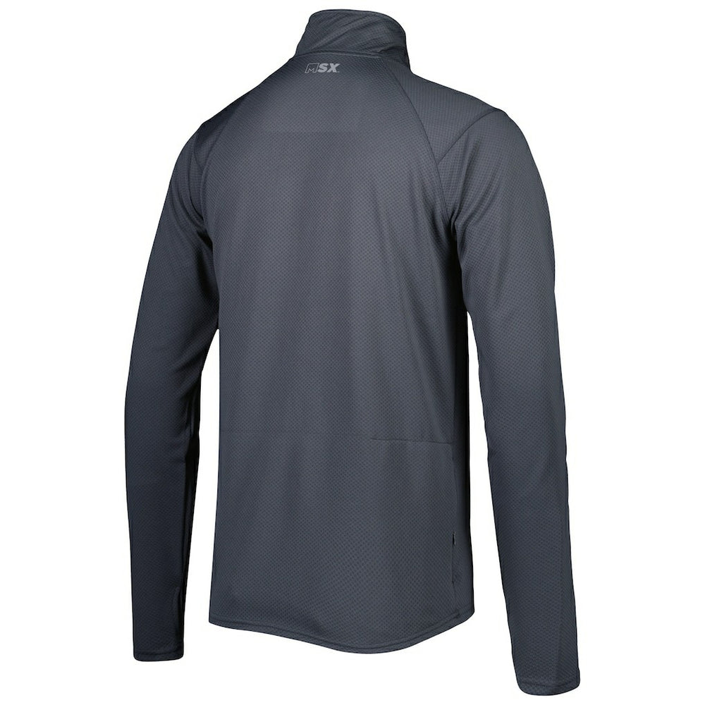 Baltimore Ravens MSX by Michael Strahan Half-Zip Pullover - Charcoal Pullover