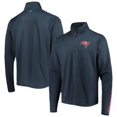 Tampa Bay Buccaneers MSX by Michael Strahan Half-Zip Pullover - Charcoal Pullover