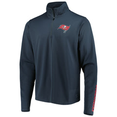 Tampa Bay Buccaneers MSX by Michael Strahan Half-Zip Pullover - Charcoal Pullover