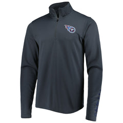 Tennessee Titans MSX by Michael Strahan Half-Zip Pullover - Charcoal Pullover