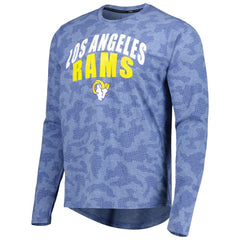 Los Angeles Rams MSX by Michael Strahan Performance Camo Long Sleeve T-Shirt - Royal T-shirts
