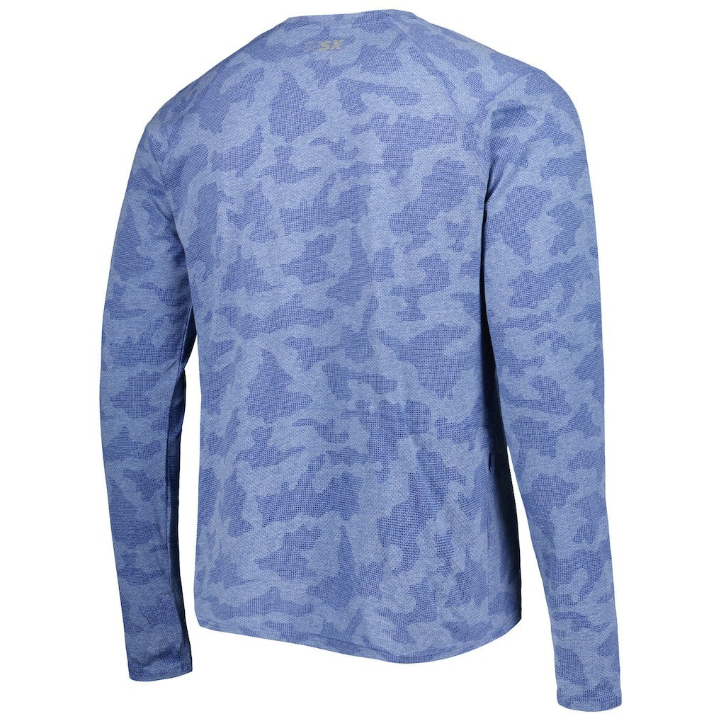 Los Angeles Rams MSX by Michael Strahan Performance Camo Long Sleeve T-Shirt - Royal T-shirts