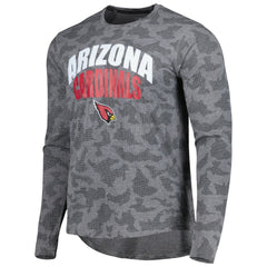 Arizona Cardinals MSX by Michael Strahan Performance Camo Long Sleeve T-Shirt - Gray T-shirts