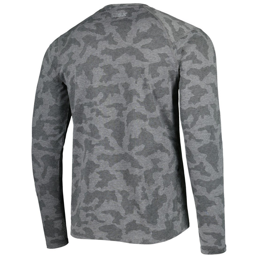 Detroit Lions MSX by Michael Strahan Performance Camo Long Sleeve T-Shirt - Black T-shirts