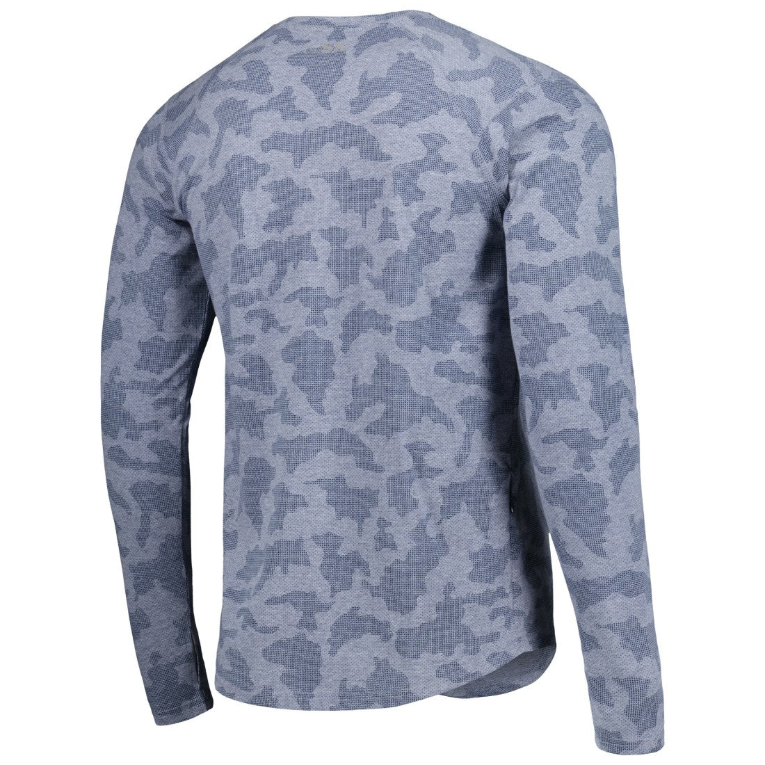 Seattle Seahawks MSX by Michael Strahan Performance Camo Long Sleeve T-Shirt - College Navy T-shirts