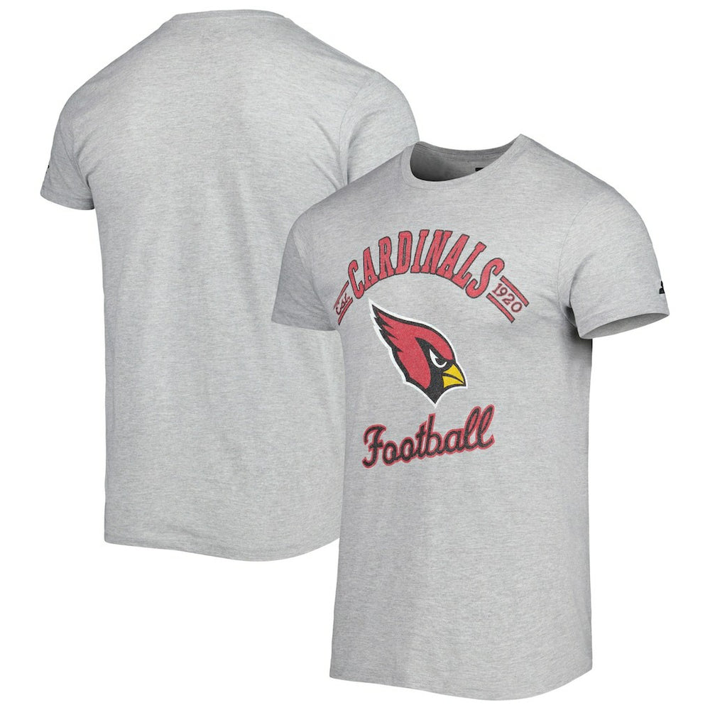 Arizona Cardinals Starter Prime Time T-Shirt - Heathered Gray T-shirts