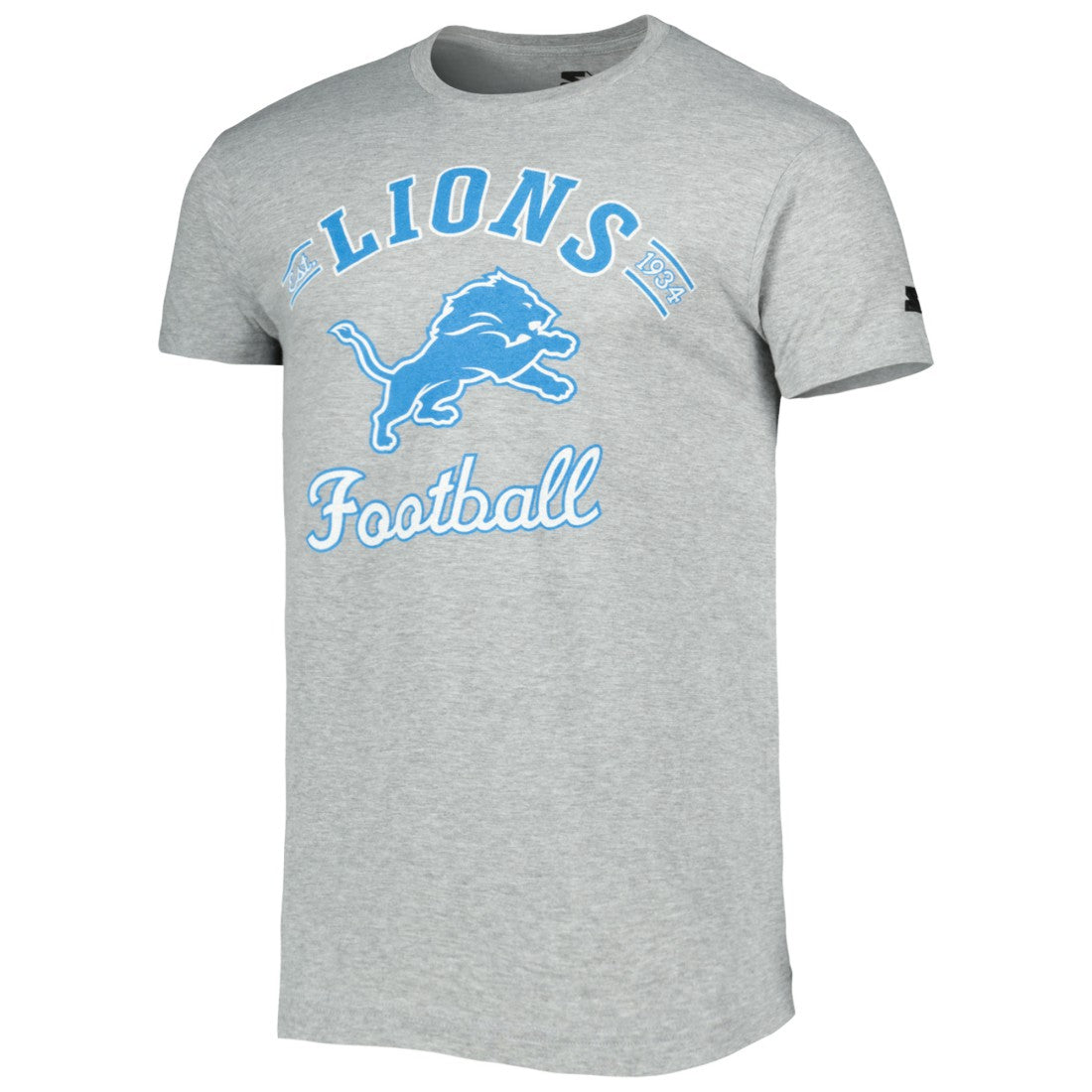 Detroit Lions Starter Prime Time T-Shirt - Heathered Gray T-shirts
