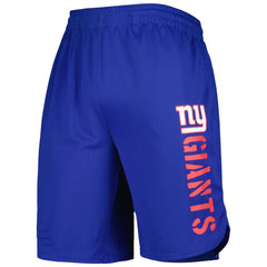 New York Giants MSX by Michael Strahan Team Shorts - Royal Shorts
