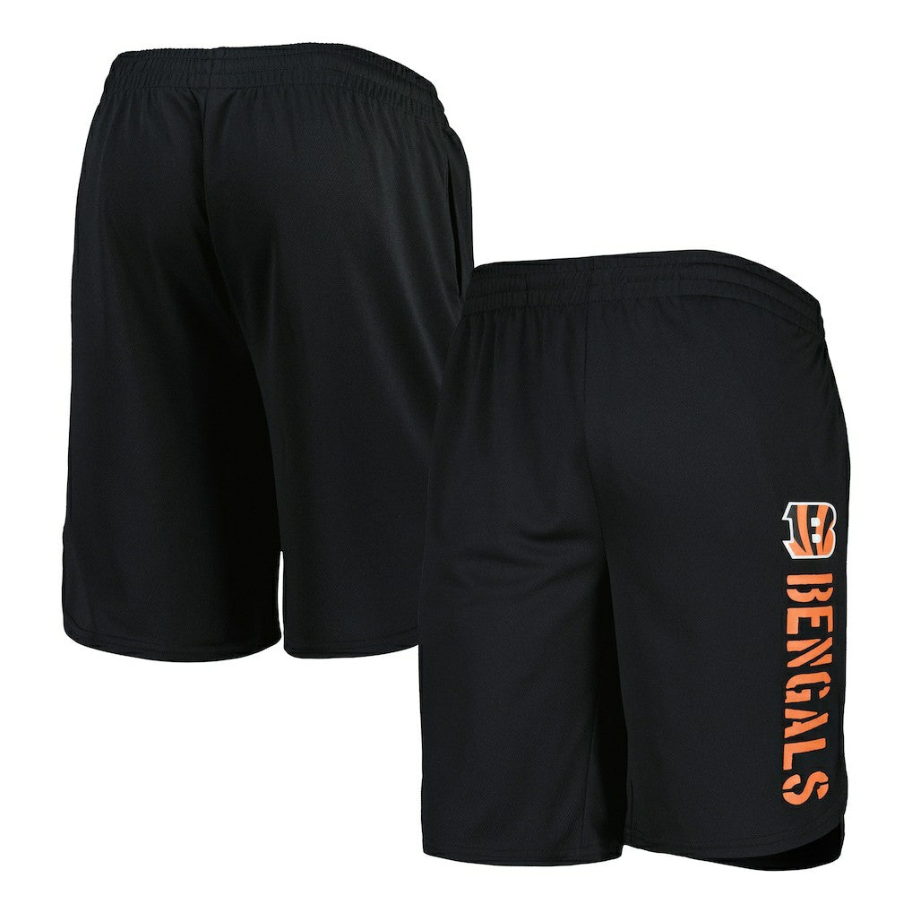 Cincinnati Bengals MSX by Michael Strahan Team Shorts - Black Shorts