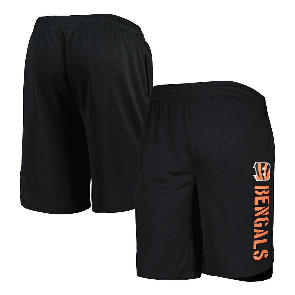 Cincinnati Bengals MSX by Michael Strahan Team Shorts - Black Shorts