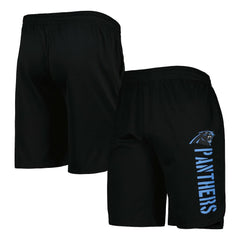 Carolina Panthers MSX by Michael Strahan Team Shorts - Black Shorts
